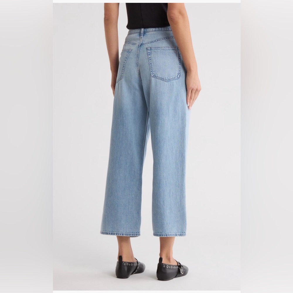 NWT! rag & bone Light Blue Lori cropped jeans - Picture 3 of 11